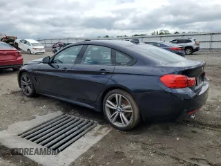 2015 BMW 4 Series 435i with VIN WBA4B1C56FD955408, listed as a Copart auction lot 57146495 with 81,258 mi miles and Salvage title. Bid and sale history available at DreamBid. Image 2.