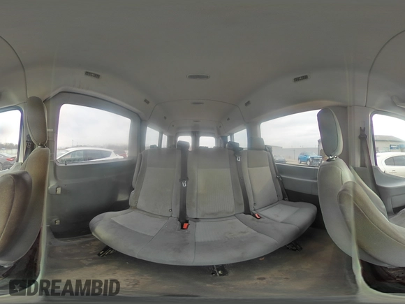 2015 Ford Transit XL with VIN 1FBAX2CM6FKA75622, listed as a Copart auction lot 49410195 with 373,295 mi miles and Salvage title. Bid and sale history available at DreamBid. Image 16.