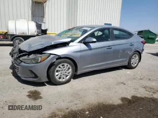 2017 Hyundai Elantra SE with VIN 5NPD74LF8HH179259, listed as a Copart auction lot 59181875 with 141,617 mi miles and Salvage title. Bid and sale history available at DreamBid. Image 1.
