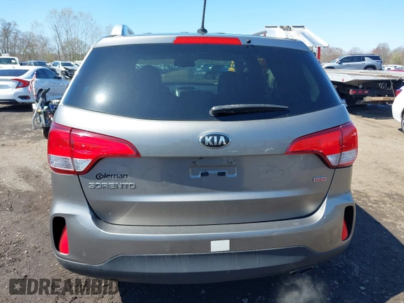 2015 Kia Sorento LX with VIN 5XYKT4A60FG606279, listed as a IAAI auction lot 41972303 with 123,033 mi miles. Bid and sale history available at carsss.com. Image 16.