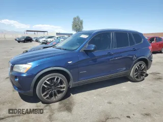 2013 BMW X3 xDrive28i with VIN 5UXWX9C55D0A25033, listed as a Copart auction lot 54095455 with 138,061 mi miles and Clean Title. Bid and sale history available at carsss.com. Image 1.