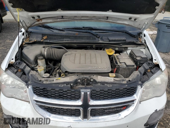 2014 Dodge Grand Caravan SXT with VIN 2C4RDGCG4ER371415, listed as a Copart auction lot 54400645 with 150,055 mi miles and Non Repairable. Bid and sale history available at DreamBid. Image 12.
