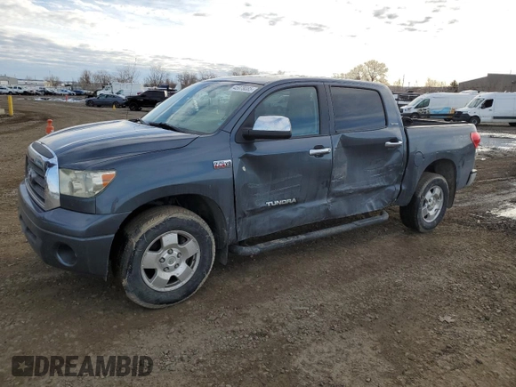 2008 Toyota Tundra Limited with VIN 5TFDV58158X045046, listed as a Copart auction lot 45978085 with 143,586 mi miles and Clean title. Bid and sale history available at DreamBid. Image 1.