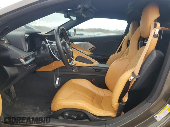 2021 Chevrolet Corvette 2LT with VIN 1G1YB2D40M5110151, listed as a Copart auction lot 50447265 with 9,081 mi miles and Salvage title. Bid and sale history available at DreamBid. Image 7.