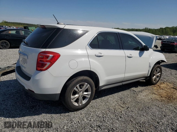 2017 Chevrolet Equinox LS with VIN 2GNALBEK5H1577843, listed as a Copart auction lot 53484755 with 117,672 mi miles and Salvage Title. Bid and sale history available at DreamBid. Image 3.