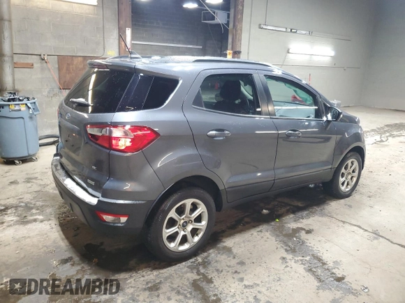2020 Ford EcoSport SE z VIN MAJ3S2GE3LC352194, wystawiony jako Copart lot #83472914 z przebiegiem 27 283 mil mil oraz Nie do naprawy. Historia ofert i sprzedaży dostępna na DreamBid. Obrazek 3.