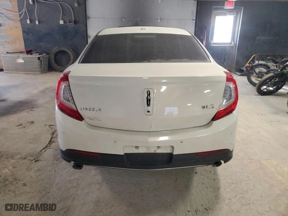 2013 Lincoln MKS with VIN 1LNHL9DKXDG617120, listed as a Copart auction lot 89366785 with 218301 miles and Clean Title. Bid and sale history available at carsss.com. Image 6.