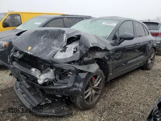 2022 Porsche Macan S z VIN WP1AG2A5XNLB23721, wystawiony jako Copart lot #85995844 z przebiegiem Nie podano mil oraz Szkoda całkowita • Salvage title. Historia ofert i sprzedaży dostępna na DreamBid. Obrazek 1.