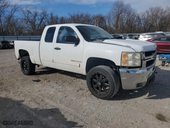 2008 Chevrolet Silverado 2500HD Work Truck with VIN 1GCHC29K28E178887, listed as a Copart auction lot 89207085 with 0 mi miles and Salvage Title. Bid and sale history available at carsss.com. Image 4.