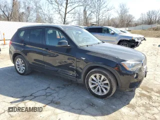 2016 BMW X3 xDrive28i with VIN 5UXWX9C50G0D69504, listed as a Copart auction lot 48207305 with 116,784 mi miles and Salvage Title. Bid and sale history available at DreamBid. Image 4.