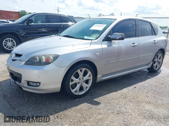 2008 Mazda 3 S Grand Touring with VIN JM1BK343281858567, listed as a IAAI auction lot 42509183 with Not provided miles and . Bid and sale history available at DreamBid. Image 2.