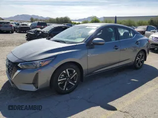 2024 Nissan Sentra SV with VIN 3N1AB8CVXRY322672, listed as a Copart auction lot 54098245 with 5,276 mi miles and Salvage title. Bid and sale history available at DreamBid. Image 1.