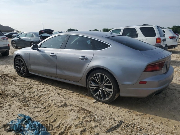 2016 Audi A7 Prestige with VIN WAU2GAFC9GN018146, listed as a Copart auction lot 60265005 with 115,330 mi miles and Salvage title. Bid and sale history available at DreamBid. Image 2.