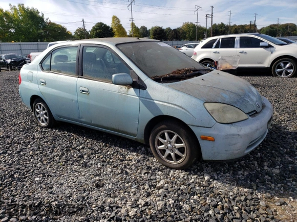 2001 Toyota Prius with VIN JT2BK12U310020486, listed as a Copart auction lot 75358784 with 246,262 mi miles and Salvage Title. Bid and sale history available at carsss.com. Image 4.