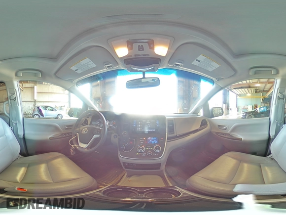 2017 Toyota Sienna XLE Auto Access Seat с VIN 5TDYZ3DC1HS820689, выставлен на аукционе Copart как лот 58625205 с пробегом 98 009 миль миль и Списание • Salvage title. История ставок и продаж доступна на DreamBid. Изображение 15.