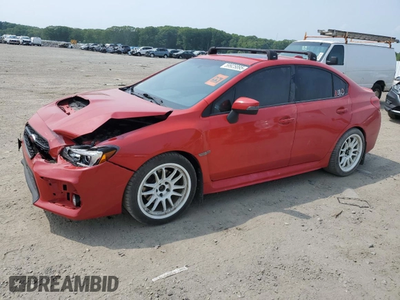 2018 Subaru WRX Limited with VIN JF1VA1H65J9812351, listed as a Copart auction lot 59925895 with 180,219 mi miles and Salvage title. Bid and sale history available at DreamBid. Image 1.