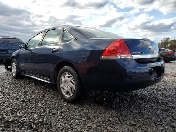 2009 Chevrolet Impala LS with VIN 2G1WB57K791312772, listed as a Copart auction lot 80961134 with 155,994 mi miles and Salvage Title. Bid and sale history available at DreamBid. Image 2.
