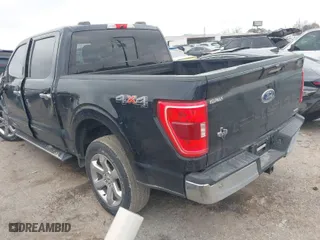 2021 Ford F-150 XL with VIN 1FTFW1E82MFC04444, listed as a IAAI auction lot 41510617 with 47,070 mi miles. Bid and sale history available at carsss.com. Image 3.