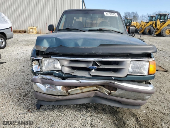 1996 Ford Ranger XL with VIN 1FTCR14U5TPA62043, listed as a Copart auction lot 43789605 with 190,978 mi miles and Salvage Title. Bid and sale history available at carsss.com. Image 5.