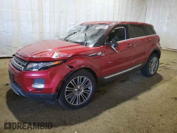 2012 Land Rover Range Rover Evoque Prestige Premium z VIN SALVV2BG2CH618223, wystawiony jako Copart lot #46396995 z przebiegiem Nie podano mil oraz Szkoda całkowita • Salvage title. Historia ofert i sprzedaży dostępna na DreamBid. Obrazek 1.
