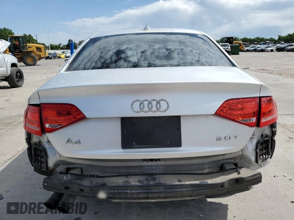 2011 Audi A4 Premium Plus with VIN WAUFFAFL3BN052368, listed as a Copart auction lot 60752545 with 146,969 mi miles and Clean title. Bid and sale history available at DreamBid. Image 6.