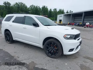 2019 Dodge Durango GT Plus z VIN 1C4RDJDG0KC664437, wystawiony jako IAAI lot #40570153 z przebiegiem Nie podano mil oraz . Historia ofert i sprzedaży dostępna na DreamBid. Obrazek 1.