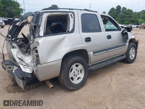 2004 Chevrolet Tahoe LT with VIN 1GNEC13Z84R284127, listed as a IAAI auction lot 42172575 with 230,975 mi miles and . Bid and sale history available at DreamBid. Image 4.