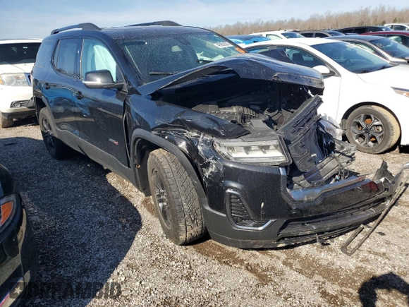 2022 GMC Acadia AT4 with VIN 1GKKNLLS2NZ179075, listed as a Copart auction lot 49962825 with Not provided miles and Salvage title. Bid and sale history available at DreamBid. Image 4.