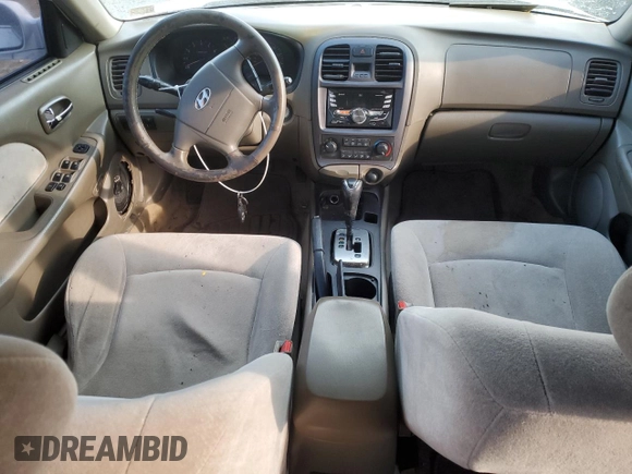 2005 Hyundai Sonata GL with VIN KMHWF25S15A146774, listed as a Copart auction lot 42378755 with 0 mi miles and Salvage Title. Bid and sale history available at carsss.com. Image 8.