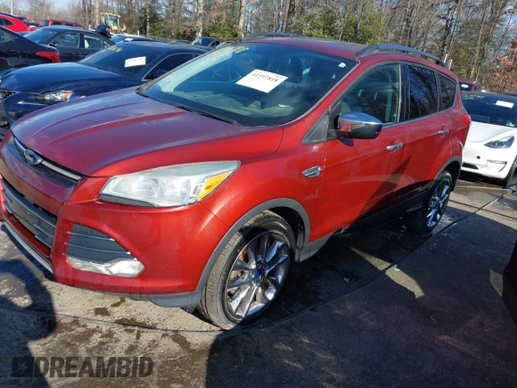 2014 Ford Escape SE with VIN 1FMCU9GX1EUE23044, listed as a IAAI auction lot 41597818 with 165,348 mi miles. Bid and sale history available at carsss.com. Image 16.