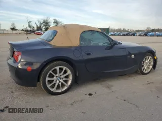 2006 BMW Z4 3.0i with VIN 4USBU33506LW58375, listed as a Copart auction lot 85711854 with 128,432 mi miles and Clean Title. Bid and sale history available at carsss.com. Image 3.