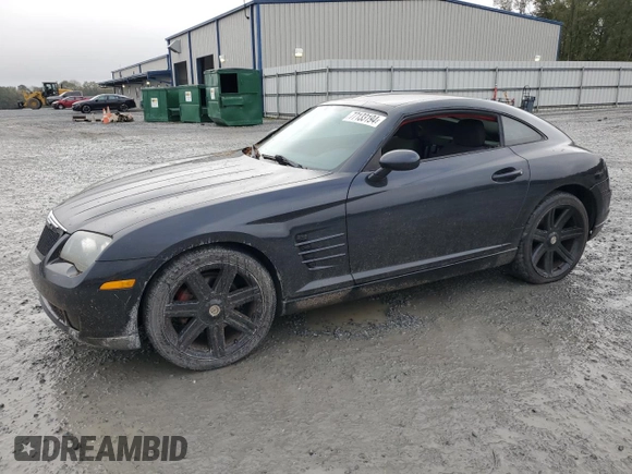 2005 Chrysler Crossfire z VIN 1C3AN59L95X032545, wystawiony jako Copart lot #77133194 z przebiegiem 191 621 mil mil oraz Szkody całkowita. Historia ofert i sprzedaży dostępna na DreamBid. Obrazek 1.