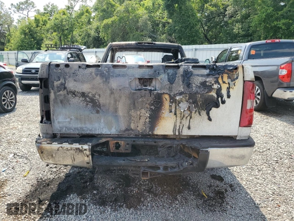2008 Chevrolet Silverado 1500 Work Truck with VIN 1GCEC14058Z189782, listed as a Copart auction lot 64490414 with 0 mi miles and Non Repairable. Bid and sale history available at carsss.com. Image 6.