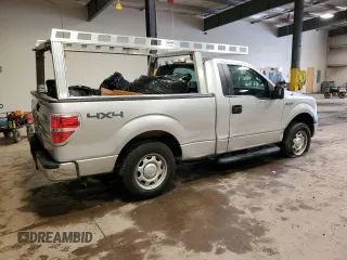 2014 Ford F-150 XL with VIN 1FTMF1EF8EFB92288, listed as a Copart auction lot 58770415 with 65,059 mi miles and Salvage title. Bid and sale history available at DreamBid. Image 3.