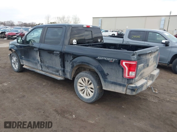 2016 Ford F-150 XLT with VIN 1FTEW1EP6GFC38944, listed as a IAAI auction lot 41793921 with 163,884 mi miles. Bid and sale history available at carsss.com. Image 3.