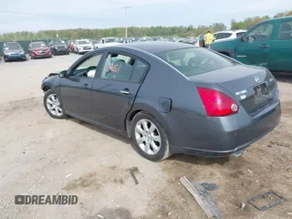 2007 Nissan Maxima SL with VIN 1N4BA41E07C860647, listed as a IAAI auction lot 42098261 with 135,291 mi miles and . Bid and sale history available at DreamBid. Image 3.
