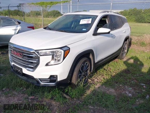 2024 GMC Terrain SLT with VIN 3GKALVEG1RL236918, listed as a IAAI auction lot 41961908 with Not provided miles and . Bid and sale history available at DreamBid. Image 2.