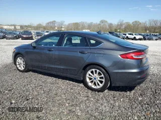 2019 Ford Fusion SE with VIN 3FA6P0HD9KR158973, listed as a Copart auction lot 50158435 with 76,956 mi miles and Salvage Title. Bid and sale history available at DreamBid. Image 2.