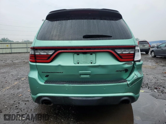 2021 Dodge Durango SRT Hellcat with VIN 1C4SDJH94MC626645, listed as a Copart auction lot 59998915 with 61,323 mi miles and Clean title. Bid and sale history available at DreamBid. Image 6.