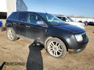 2010 Lincoln MKX with VIN 2LMDJ8JC0ABJ30544, listed as a Copart auction lot 54939005 with 232,912 mi miles and Salvage Title. Bid and sale history available at carsss.com. Image 4.