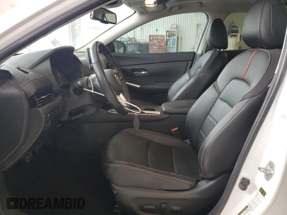 2021 Nissan Sentra SR with VIN 3N1AB8DV1MY285888, listed as a Copart auction lot 51169805 with 40,728 mi miles and Salvage Title. Bid and sale history available at DreamBid. Image 7.