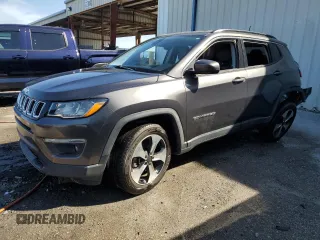 2017 Jeep Compass Latitude with VIN 3C4NJCBB6HT669441, listed as a Copart auction lot 49225475 with 61,568 mi miles and Salvage title. Bid and sale history available at DreamBid. Image 1.
