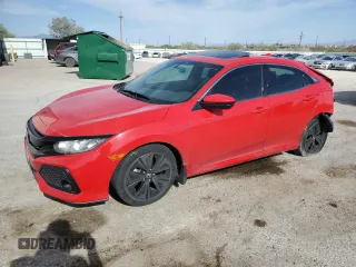 2018 Honda Civic EX z VIN SHHFK7H54JU422447, wystawiony jako Copart lot #58735005 z przebiegiem 52 484 mil mil oraz Szkoda całkowita • Salvage title. Historia ofert i sprzedaży dostępna na DreamBid. Obrazek 1.