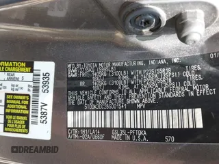 2011 Toyota Sienna XLE with VIN 5TDDK3DC2BS001541, listed as a IAAI auction lot 42731870 with 288,853 mi miles and . Bid and sale history available at DreamBid. Image 9.