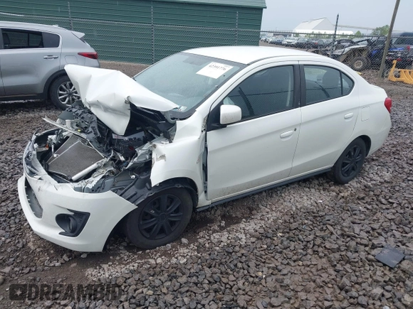 2019 Mitsubishi Mirage ES с VIN ML32F3FJ6KHF07861, выставлен на аукционе IAAI как лот 42391776 с пробегом 43 848 миль миль и . История ставок и продаж доступна на DreamBid. Изображение 2.
