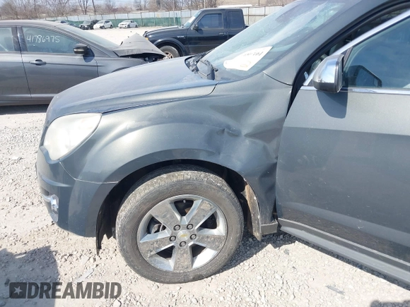 2012 Chevrolet Equinox LTZ with VIN 2GNFLGEK8C6294948, listed as a IAAI auction lot 41807161 with 165,092 mi miles. Bid and sale history available at carsss.com. Image 6.