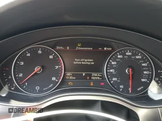 2013 Audi A6 Premium Plus with VIN WAUGGAFC8DN008838, listed as a Copart auction lot 58754475 with 162,375 mi miles and Salvage title. Bid and sale history available at DreamBid. Image 9.