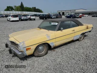 1973 Dodge Dart z VIN LH23C3R263253, wystawiony jako Copart lot #59388405 z przebiegiem 57 319 mil mil oraz Czysty tytuł • Clean title. Historia ofert i sprzedaży dostępna na DreamBid. Obrazek 1.