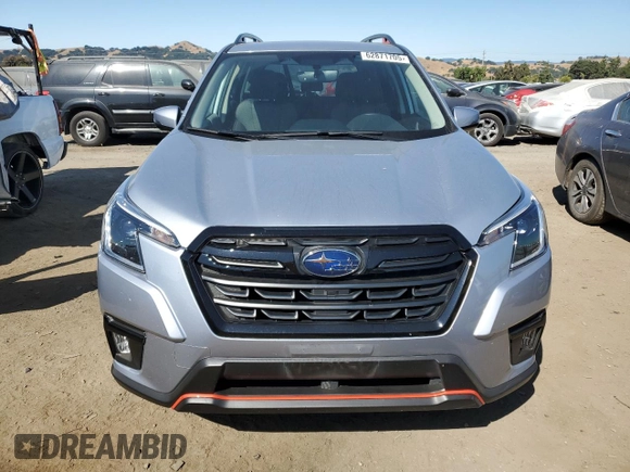 2023 Subaru Forester Special Sports with VIN JF2SKAJC8PH546995, listed as a Copart auction lot 62871705 with 22,773 mi miles and Salvage title. Bid and sale history available at DreamBid. Image 5.