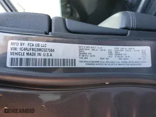 2021 Jeep Grand Cherokee Limited X with VIN 1C4RJFBG3MC527584, listed as a Copart auction lot 84267534 with 47,445 mi miles and Salvage Title. Bid and sale history available at carsss.com. Image 14.